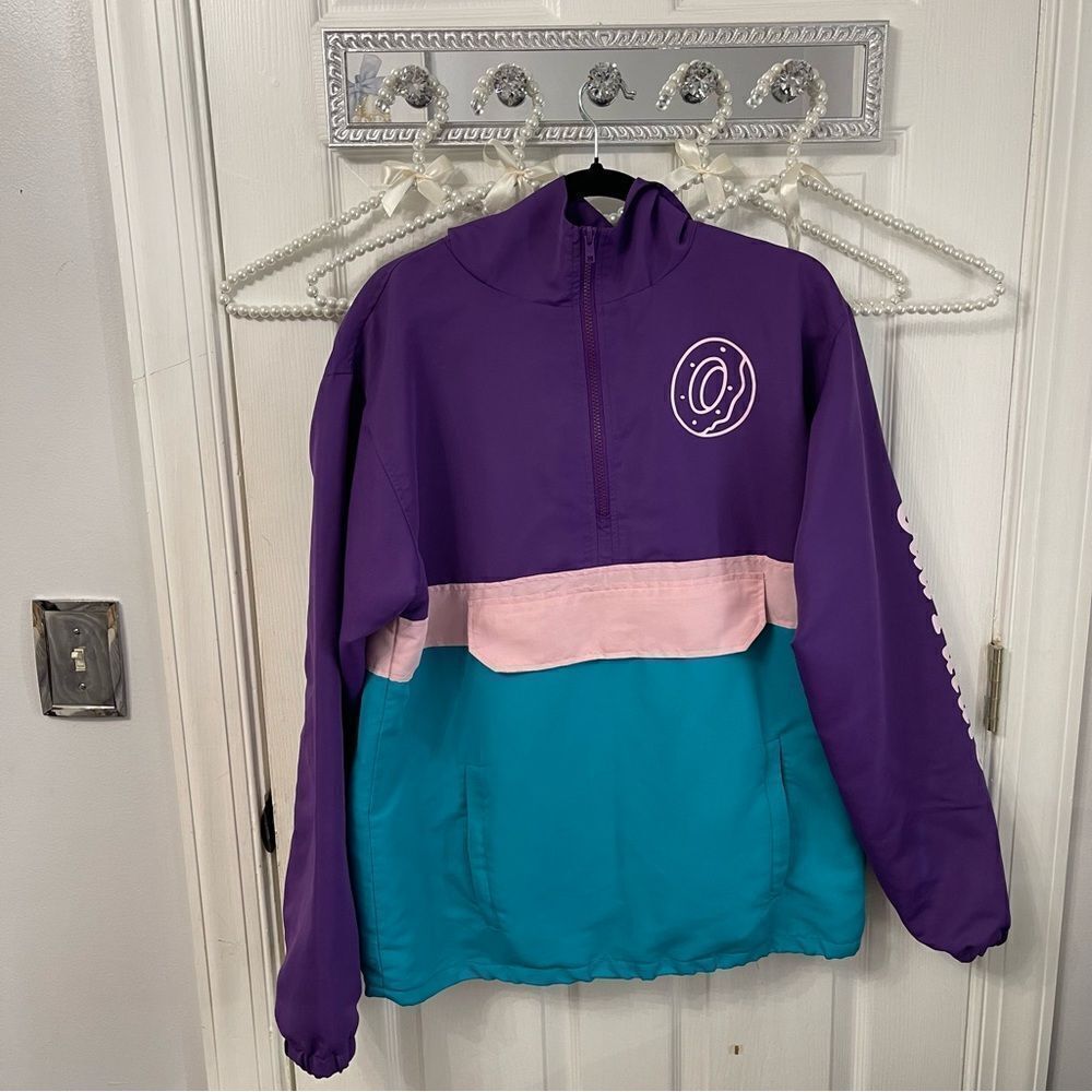OF Odd Future Qt Zip Pullover Hoodie Blue & Purple